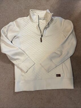 L.L. Bean 1/4 zip quilted women’s size M